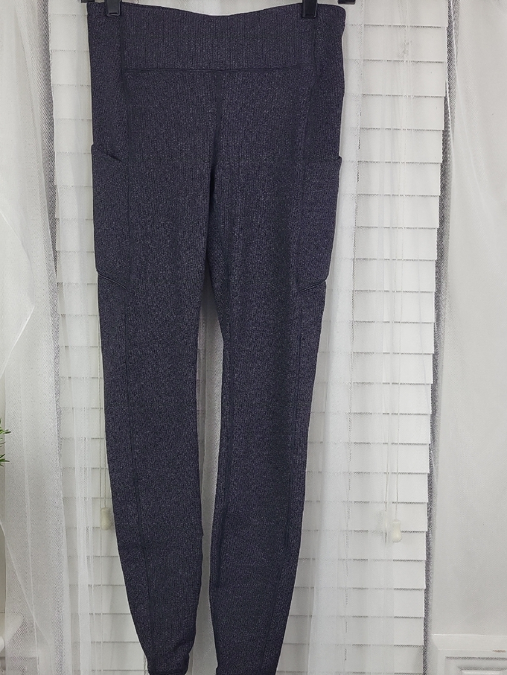 lululemon athletica Dark Navy Textured Leggings